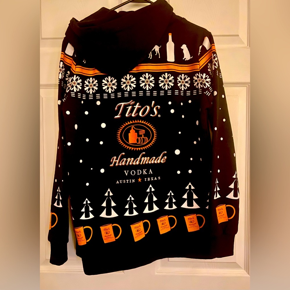 Tito’s Handmade Vodka Christmas Hoodie